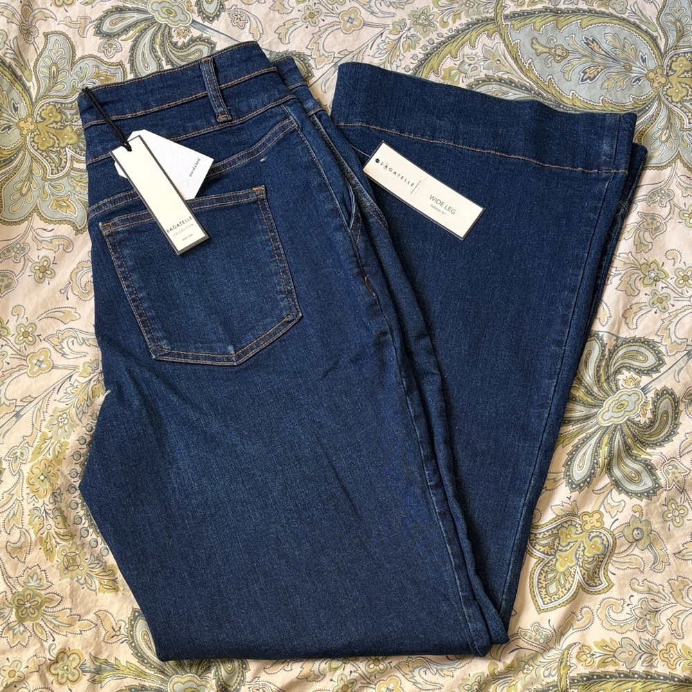 Bagatelle High Waist Wide Leg Jeans